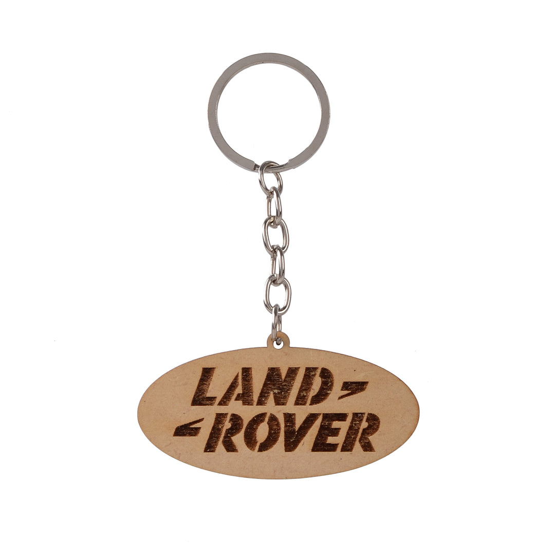Land Rover | Wooden Customised Keychain - The Engraved Store