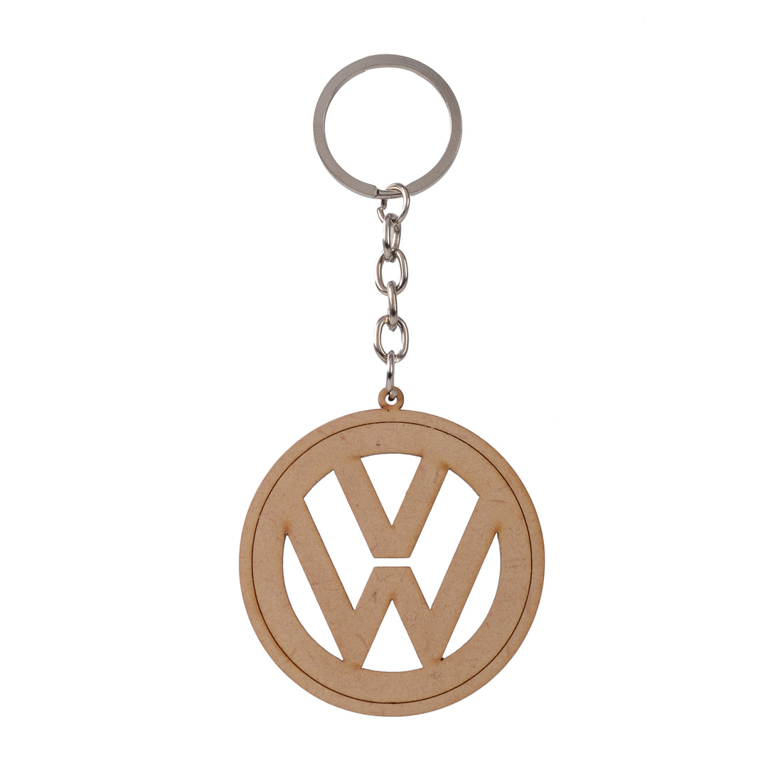 Volkswagen Car | Wooden Keychain - The Engraved Store