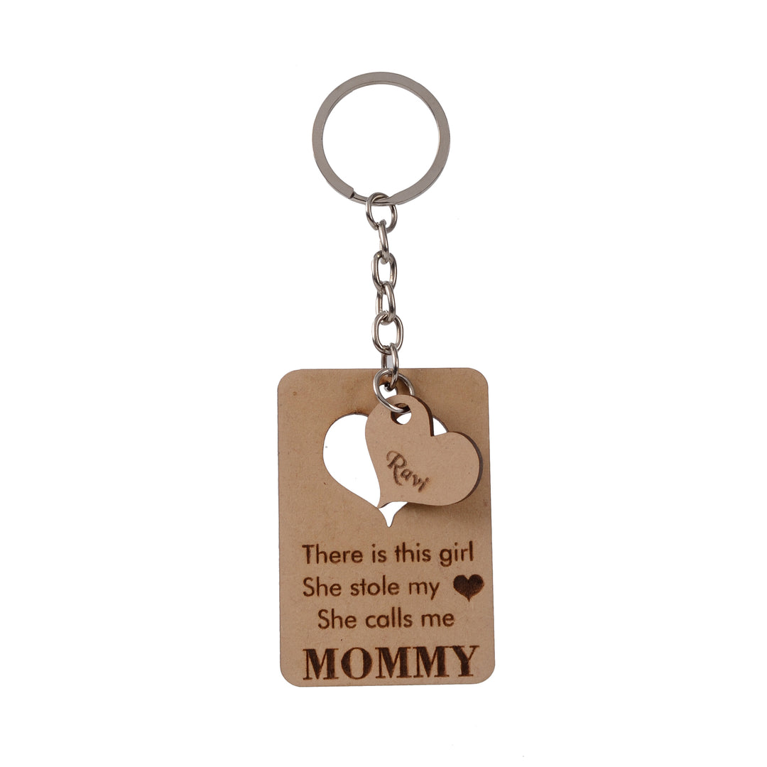 There Is This Girl Who Stole My Heart | Customised Keychain - The Engraved Store