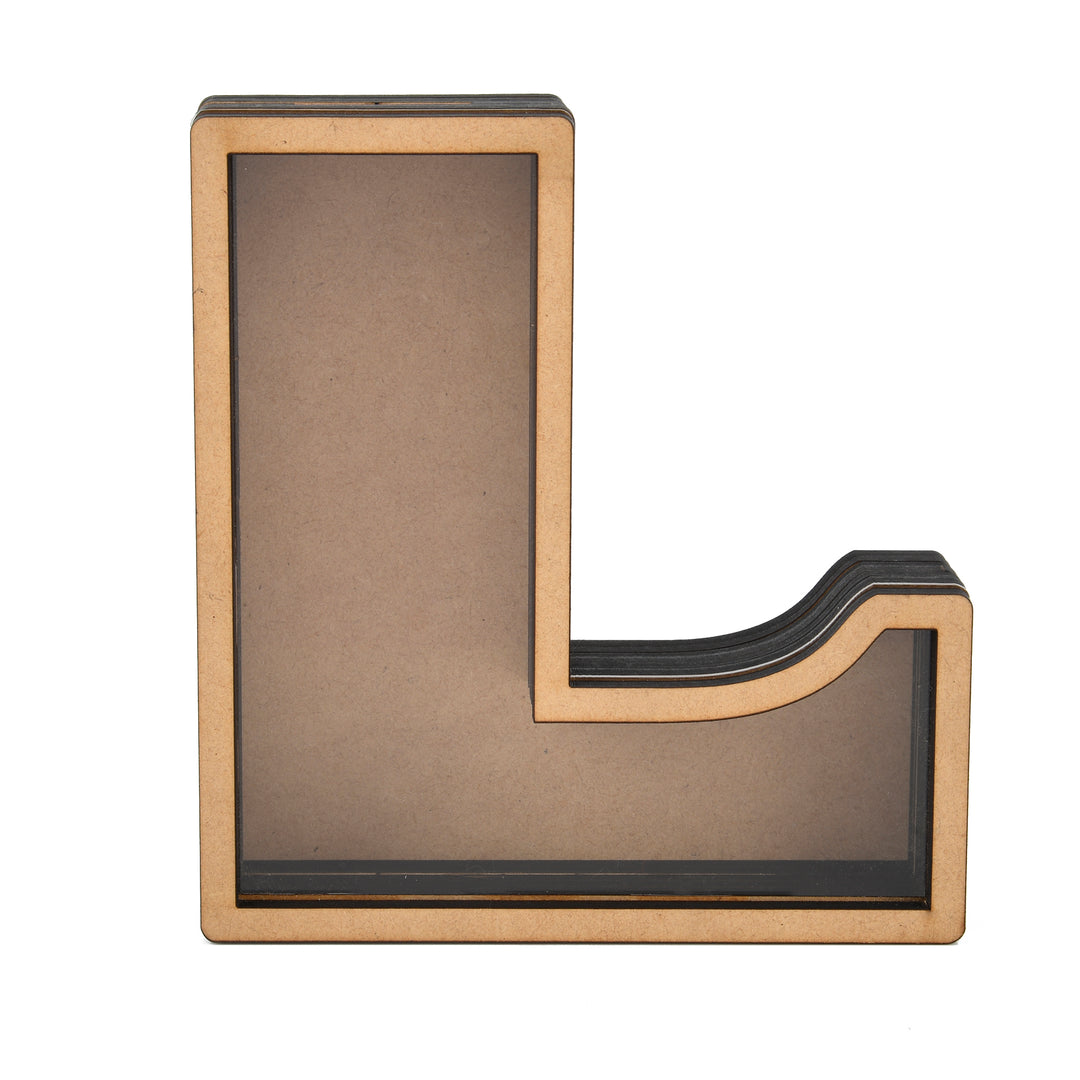 Pick Your Letter Wooden Money Bank | Piggy Bank - The Engraved Store