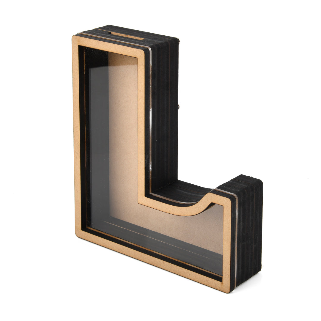 Pick Your Letter Wooden Money Bank | Piggy Bank - The Engraved Store