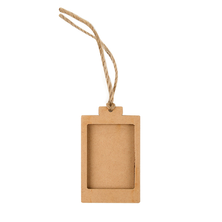 Love You | Wooden Polaroid Photo Frame | Customised Gift - The Engraved Store