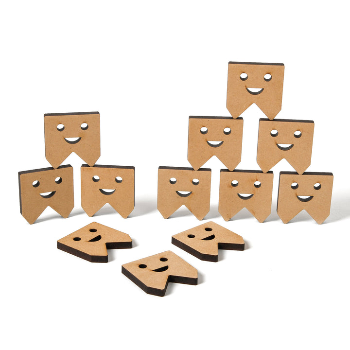 Premium Giant Teeth Stacking Game | Balancing Game - The Engraved Store