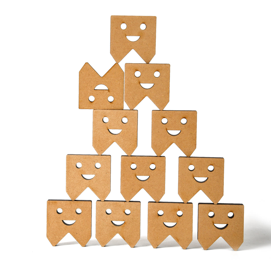 Premium Giant Teeth Stacking Game | Balancing Game - The Engraved Store