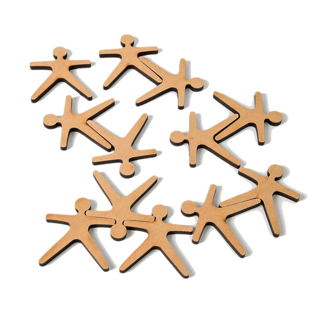 Balancing Game - Acrobats (Wooden) - The Engraved Store