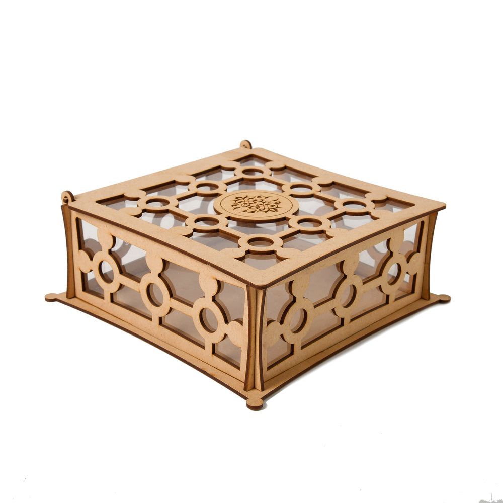 See Through Wooden Box | Gift Box - The Engraved Store