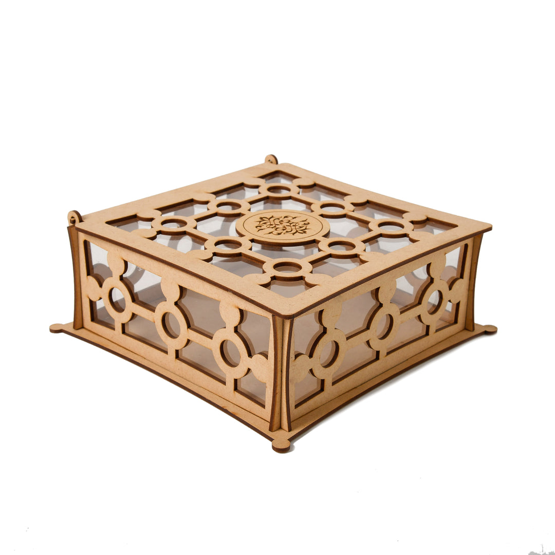 See Through Wooden Box | Gift Box - The Engraved Store
