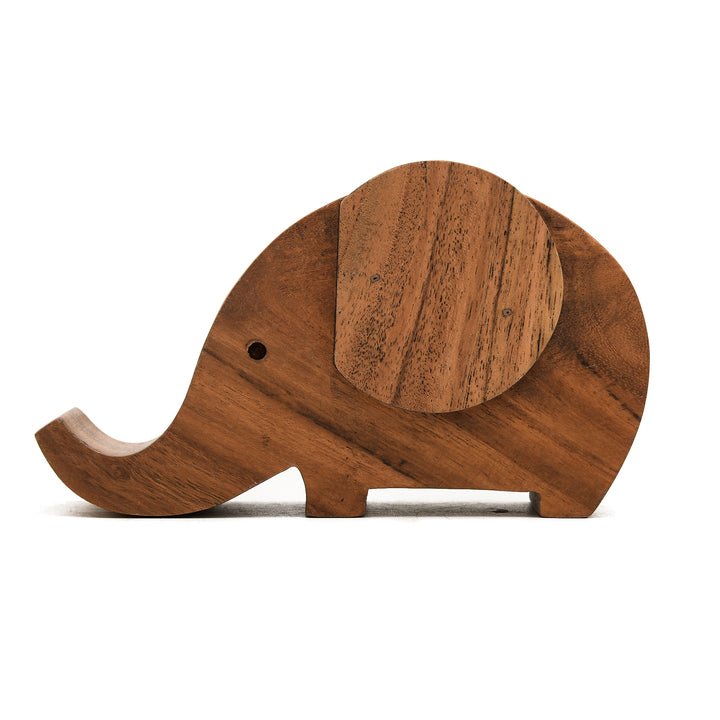 Elephant Shaped Mobile & Pen Stand - The Engraved Store