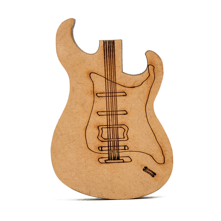 Custom Wood Guitar Plectrum with a Wooden Magnetic Holder Box - The Engraved Store