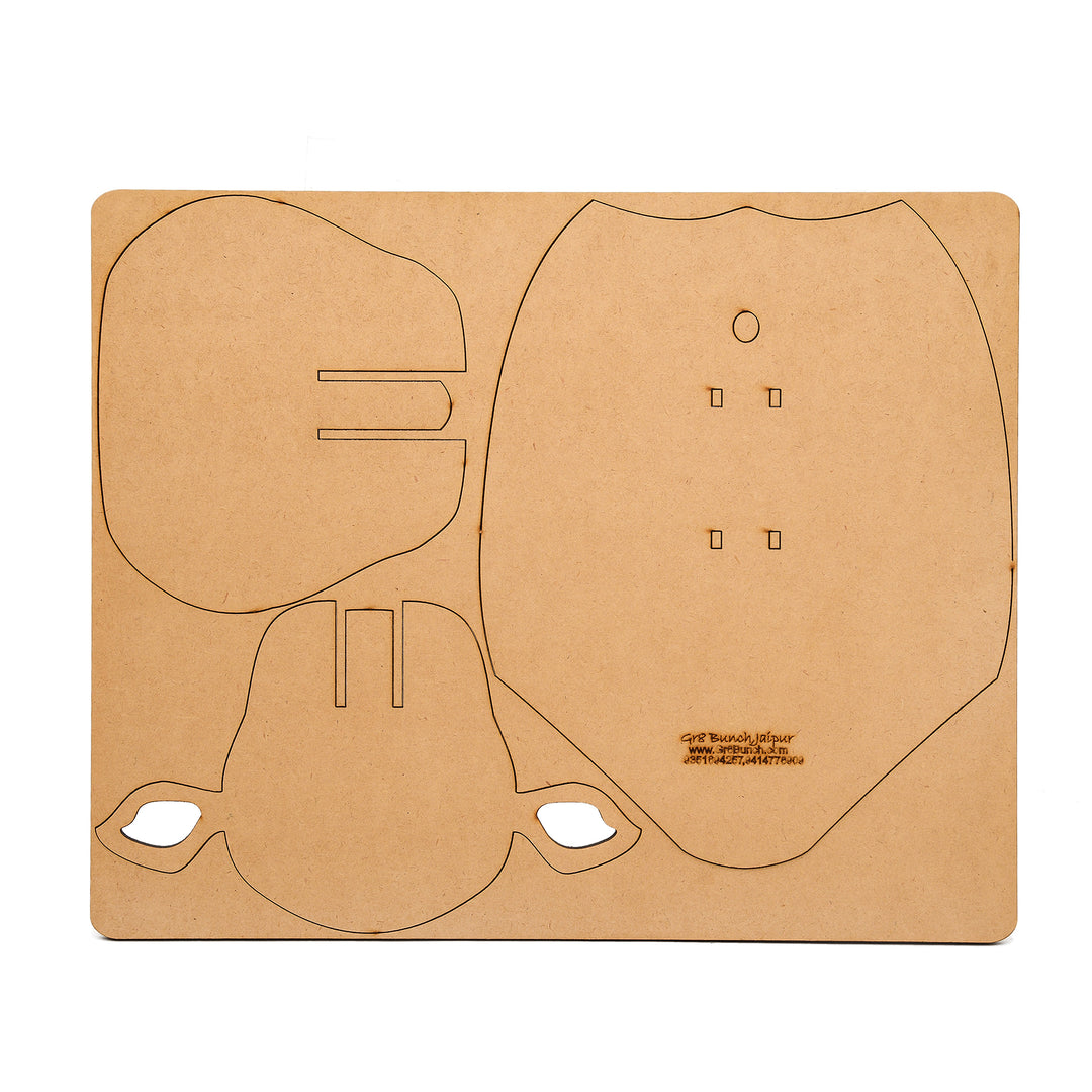 Wall Mounted | Wooden Bull Head - The Engraved Store