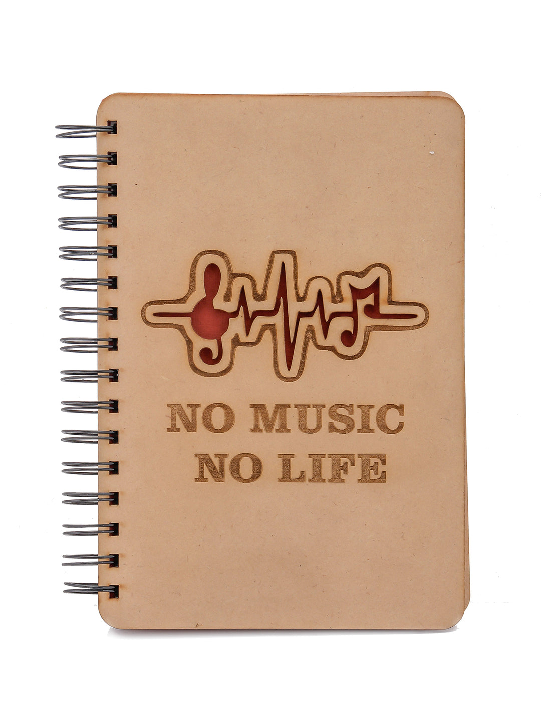 Customised Wooden Notebook - The Engraved Store