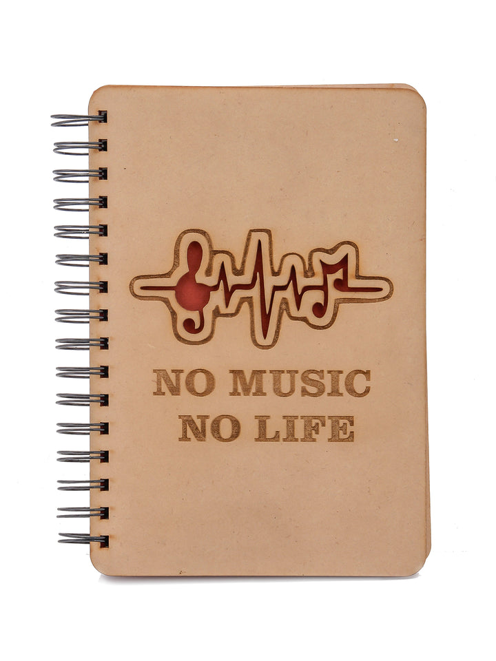 Customised Wooden Notebook - The Engraved Store