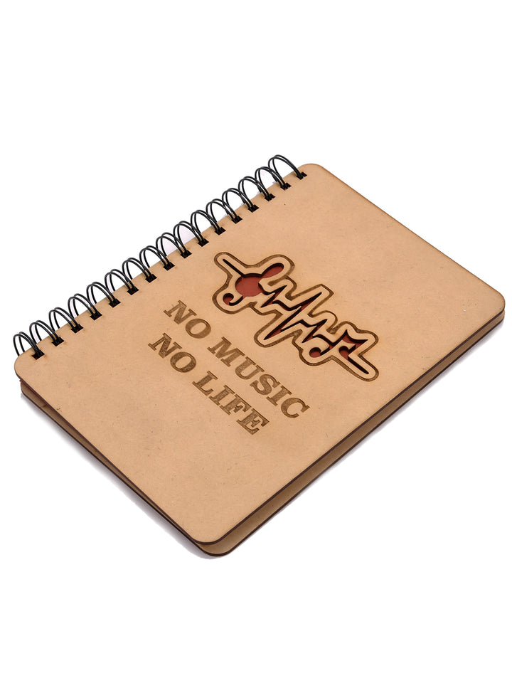 Customised Wooden Notebook - The Engraved Store