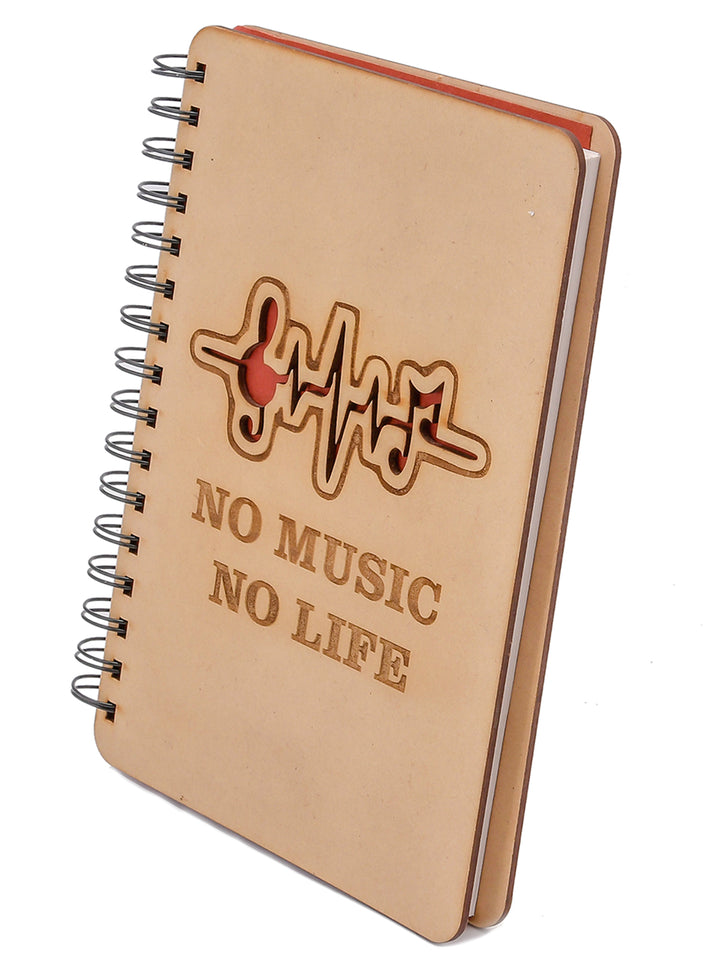 Customised Wooden Notebook - The Engraved Store