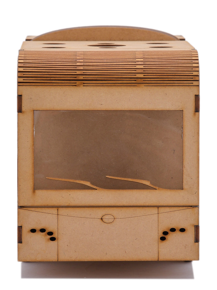 Bus Pen Stand with Dining Coasters (Set of 4) - The Engraved Store