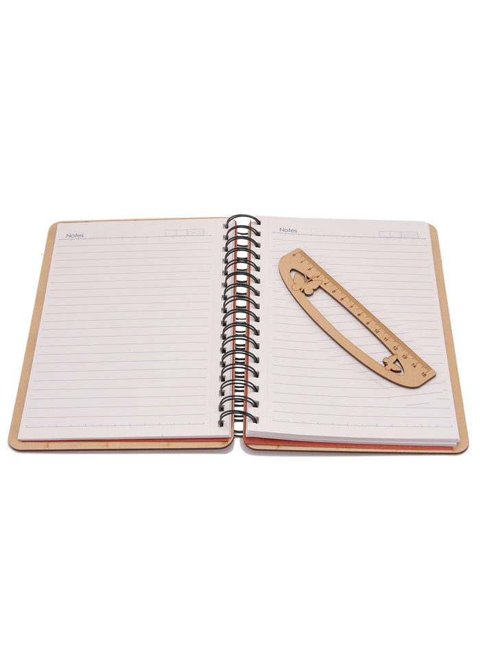 D Shape Butterfly Wooden Ruler | Scale 15 CMS - The Engraved Store