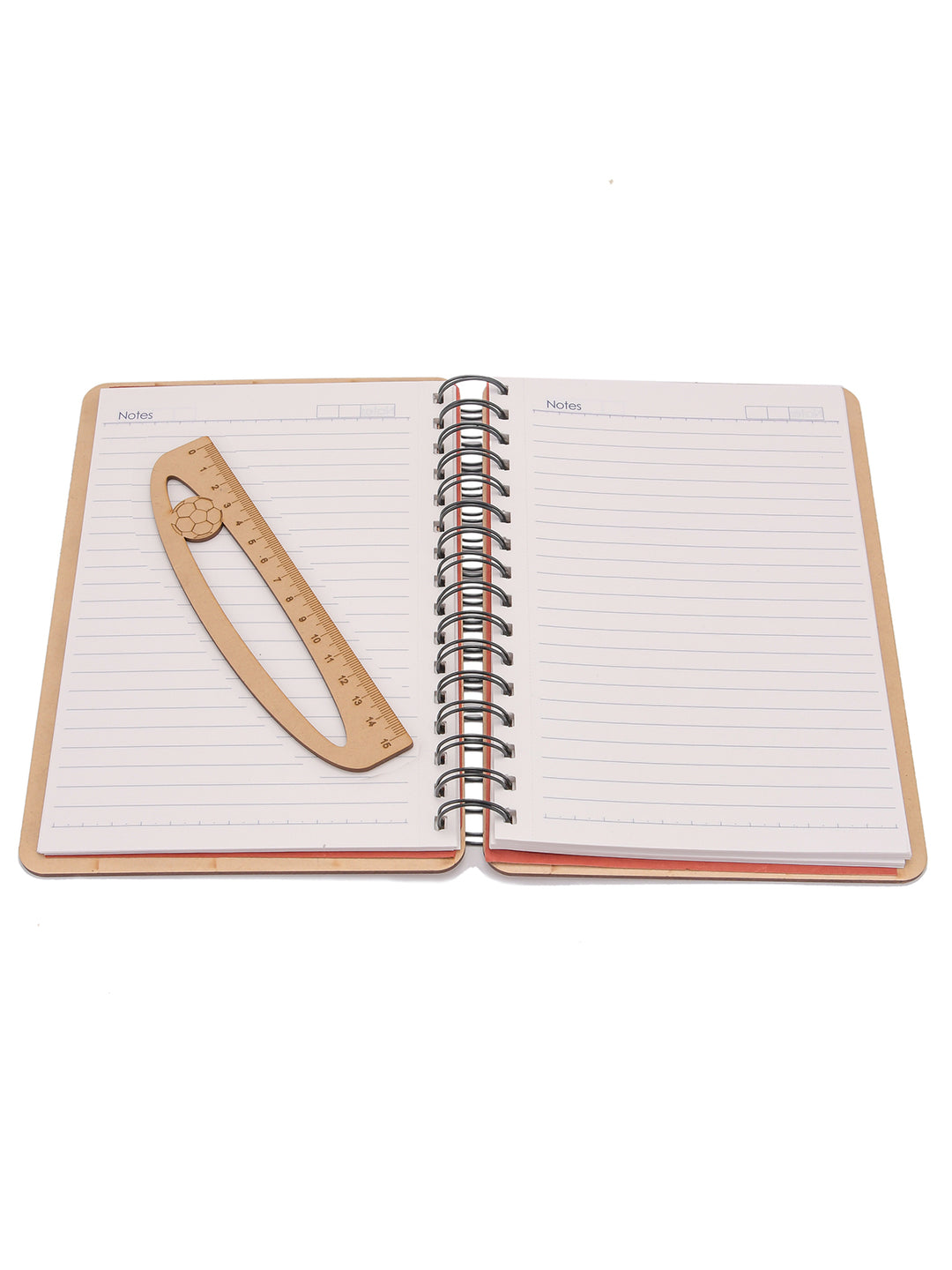 D Shape Football Wooden Ruler | Scale 15 CMS - The Engraved Store