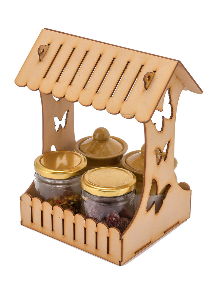 Handcrafted Wooden Serving Tray - The Engraved Store