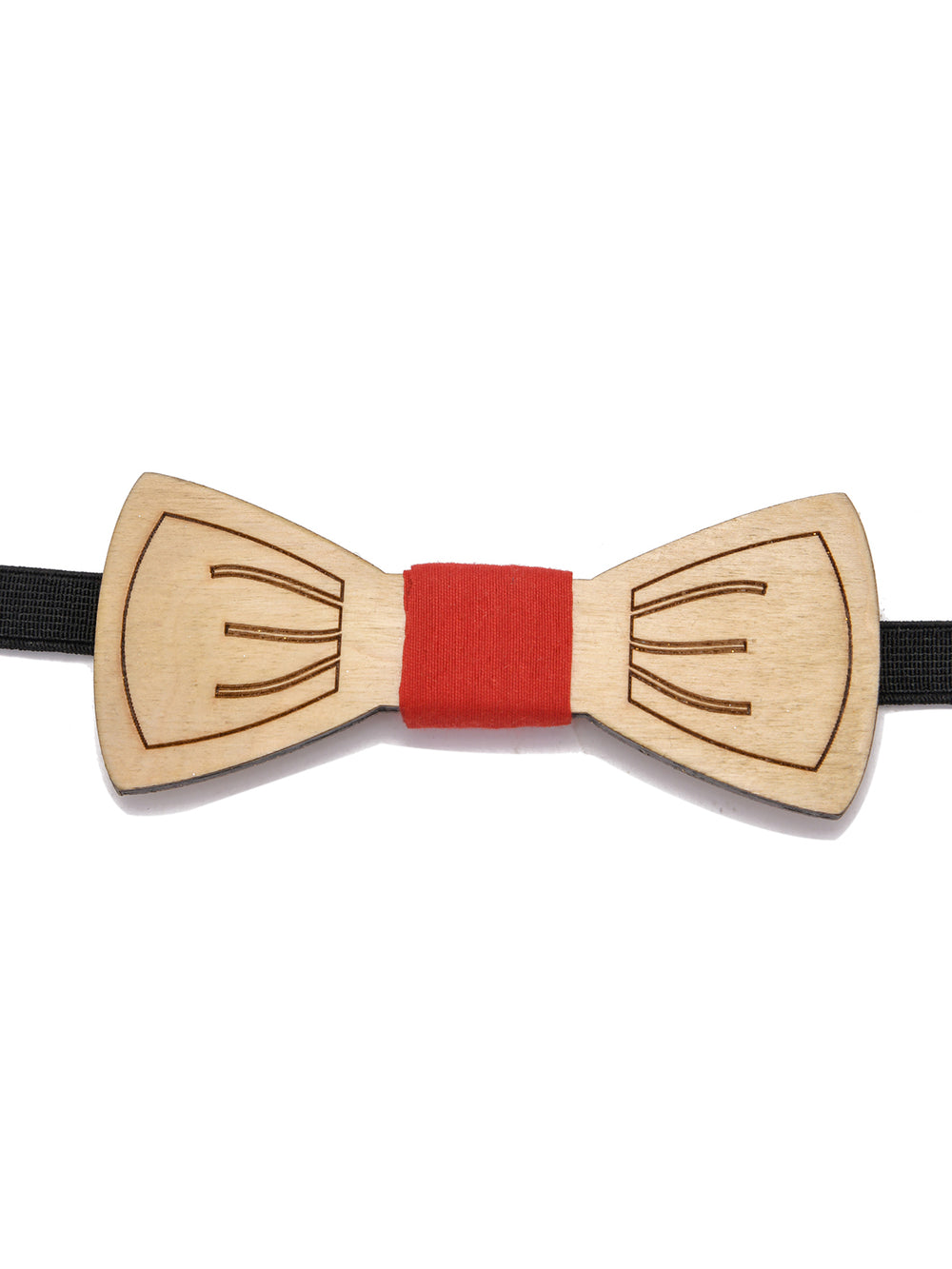 Engraved Wooden Bow Tie - The Engraved Store