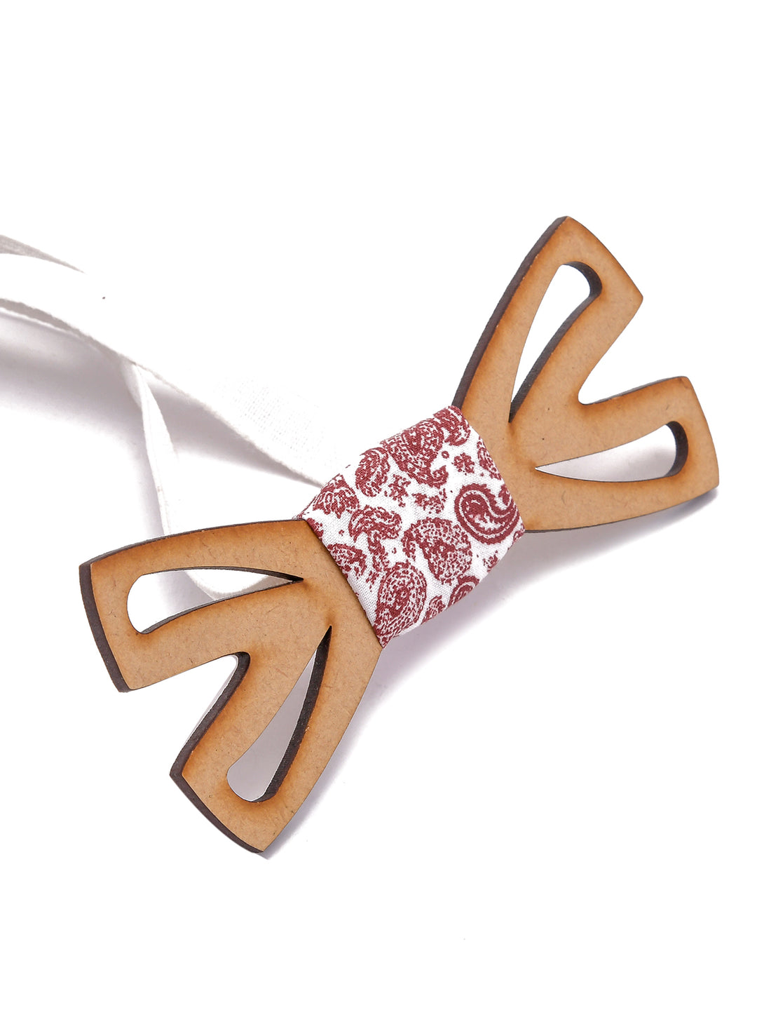 Wooden Cut Bow Tie - The Engraved Store