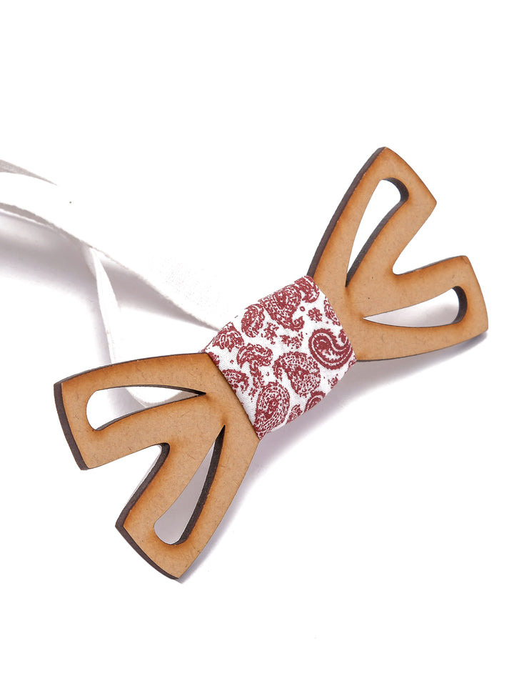 Wooden Cut Bow Tie - The Engraved Store