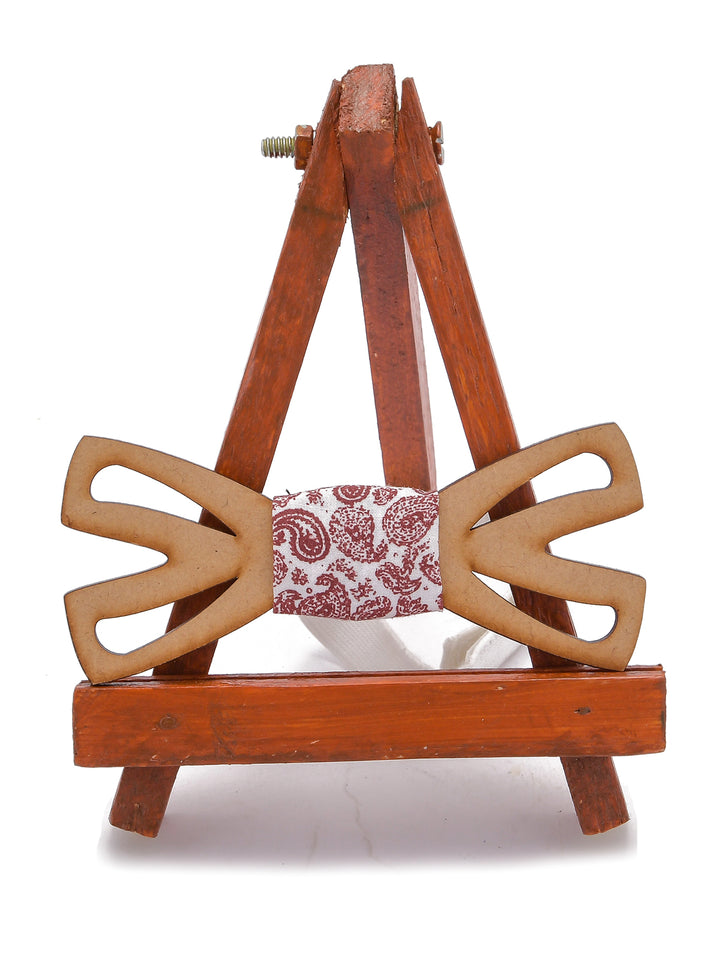 Wooden Cut Bow Tie - The Engraved Store