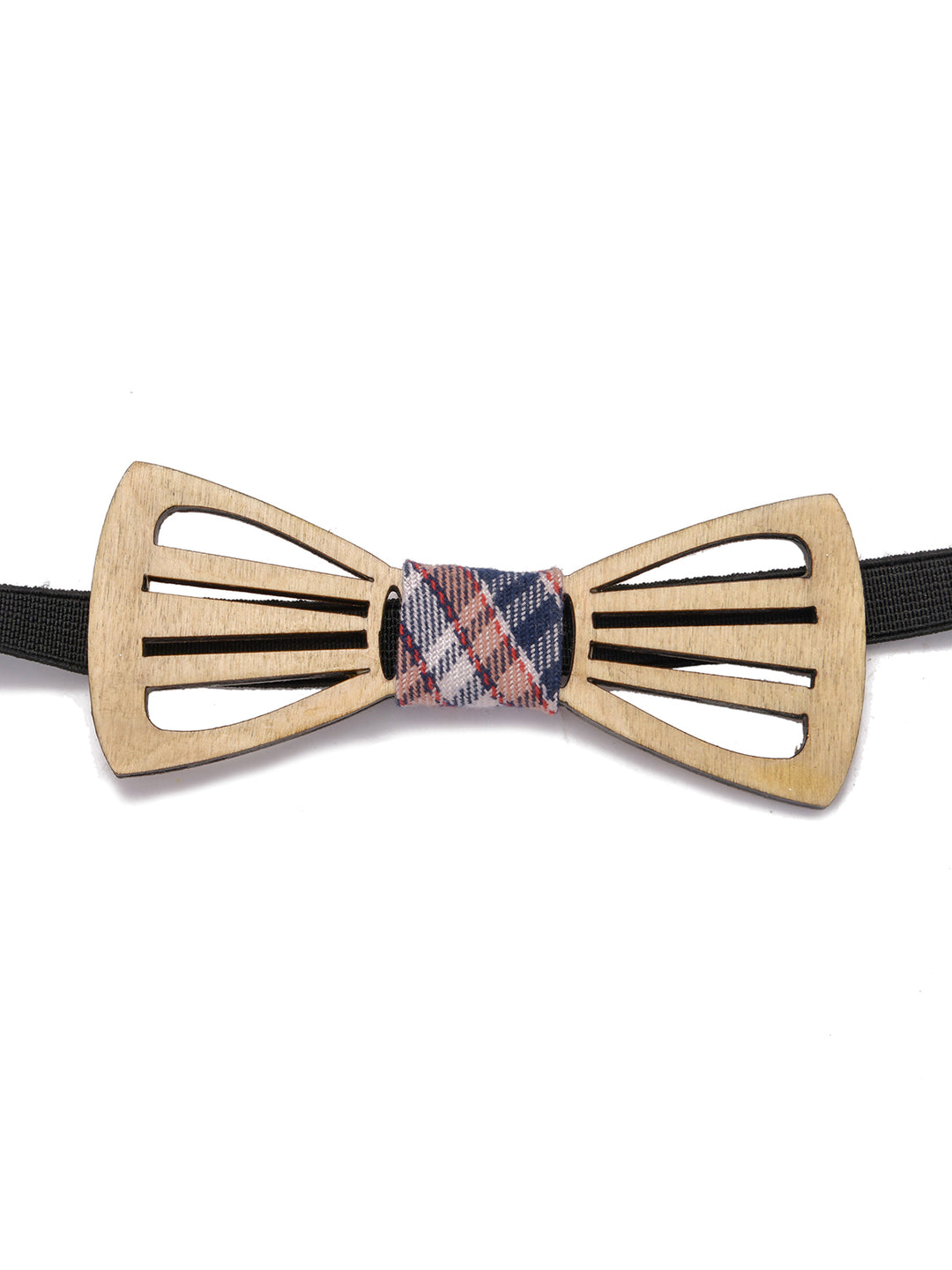 Hollow Wooden Bow Tie - The Engraved Store