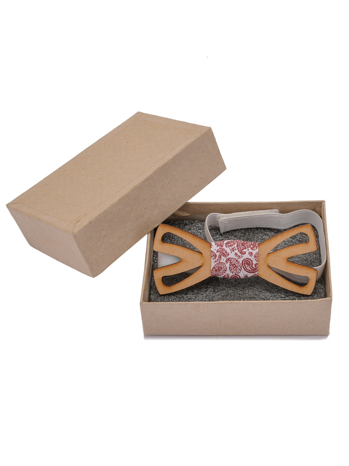 Wooden Cut Bow Tie - The Engraved Store