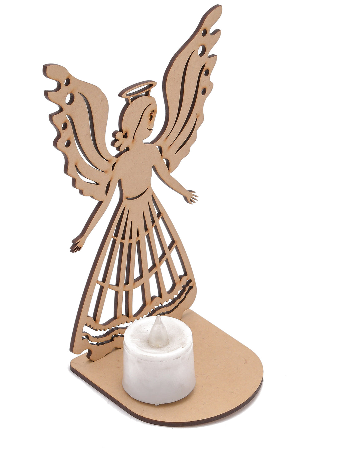 Wooden Fairy Tea-light Holder - The Engraved Store