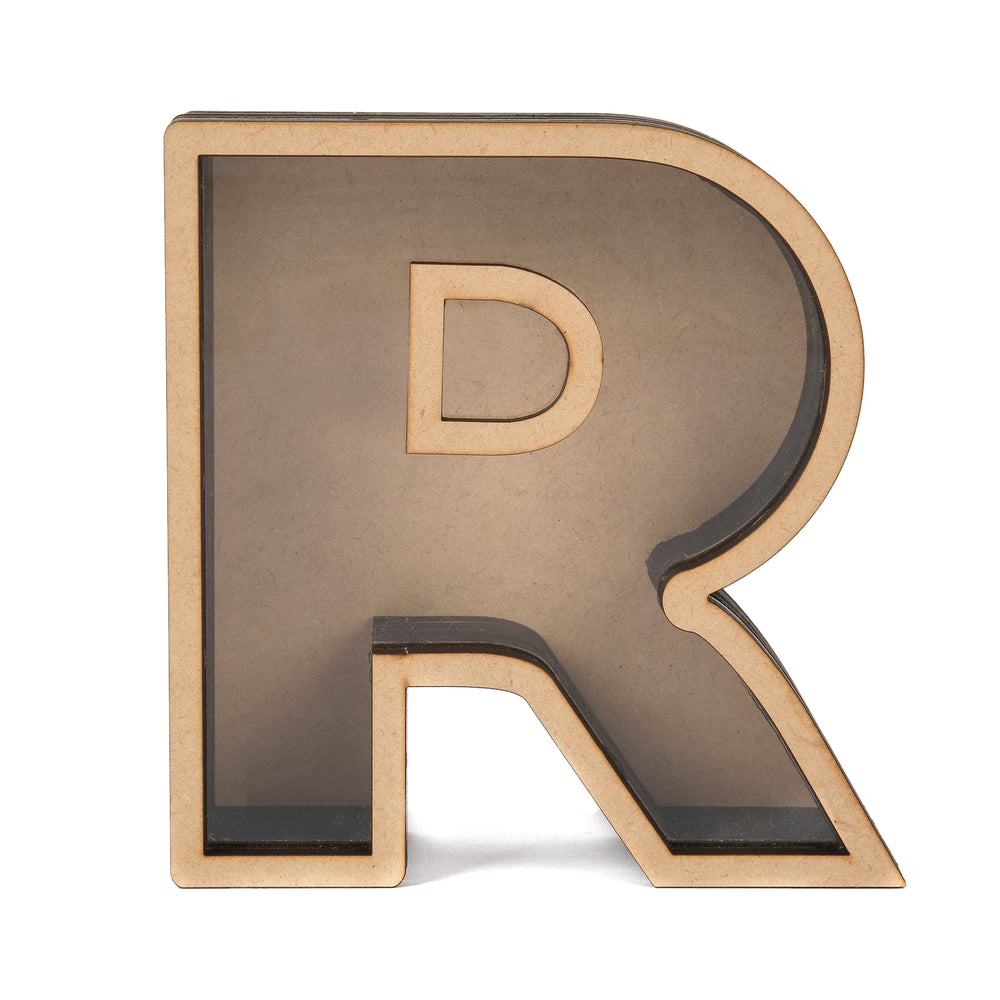 Pick Your Letter Wooden Money Bank | Piggy Bank - The Engraved Store