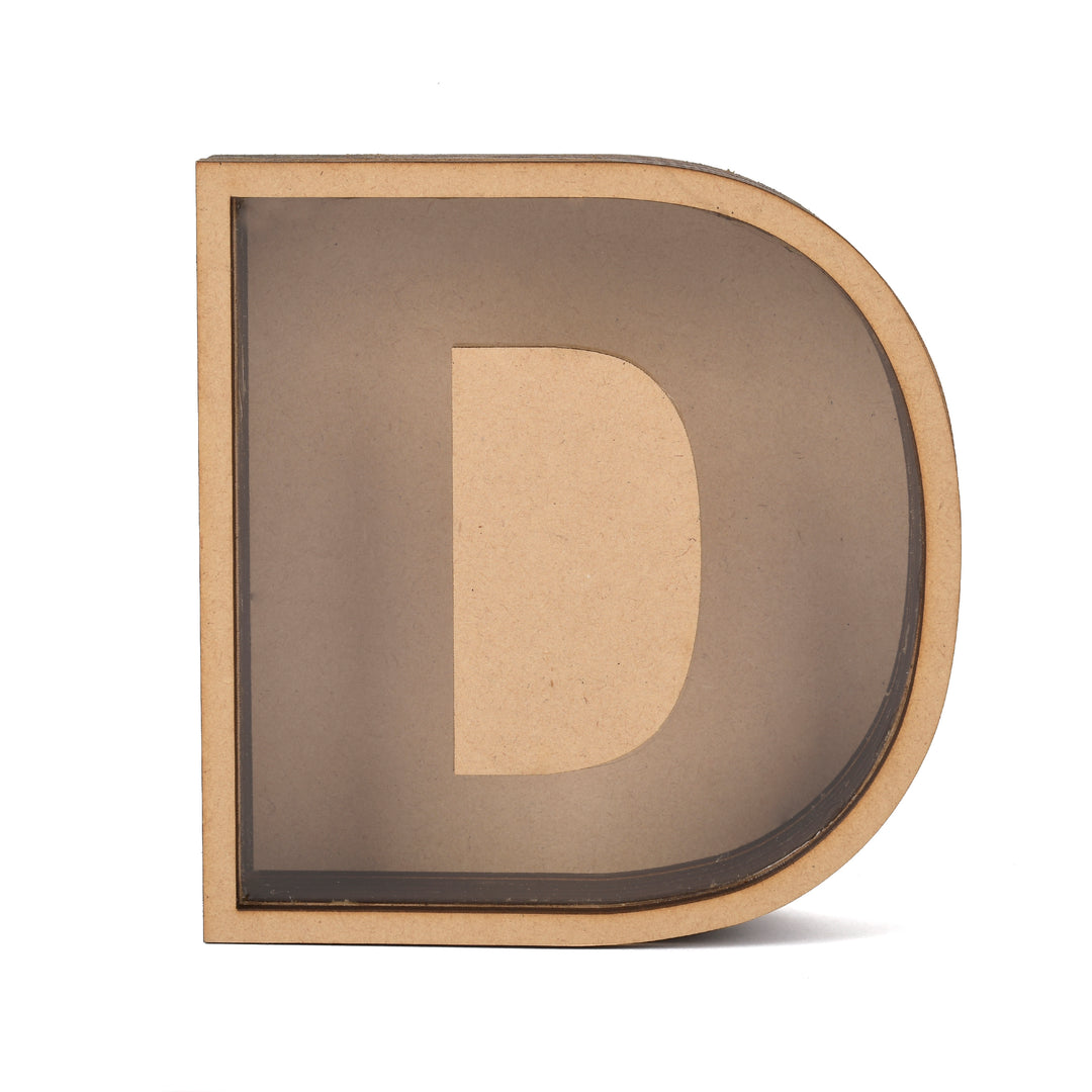Pick Your Letter Wooden Money Bank | Piggy Bank - The Engraved Store