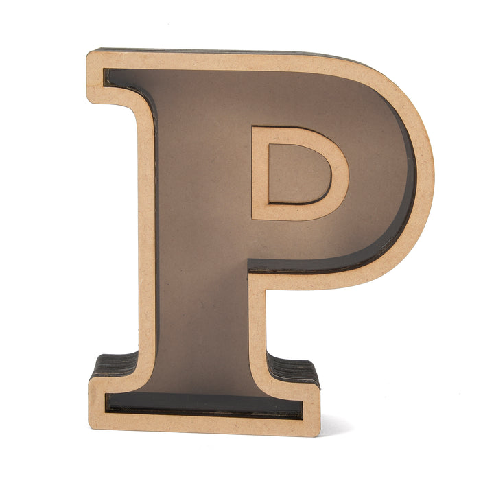 Pick Your Letter Wooden Money Bank | Piggy Bank - The Engraved Store