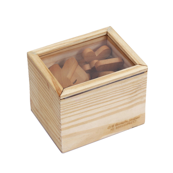 Wooden Lowercase Learning Alphabets (A-Z) - The Engraved Store