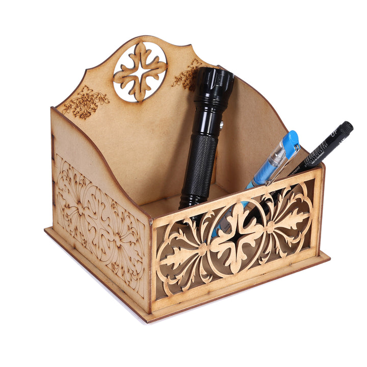 Wooden Engraved Pen Stand - The Engraved Store