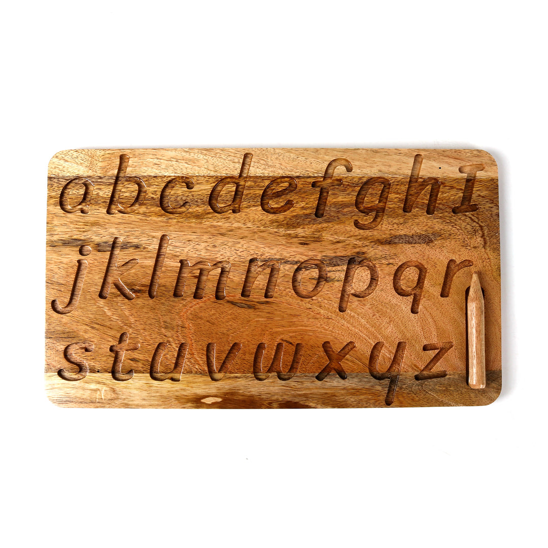 Lowercase Alphabet Tracing Board - The Engraved Store