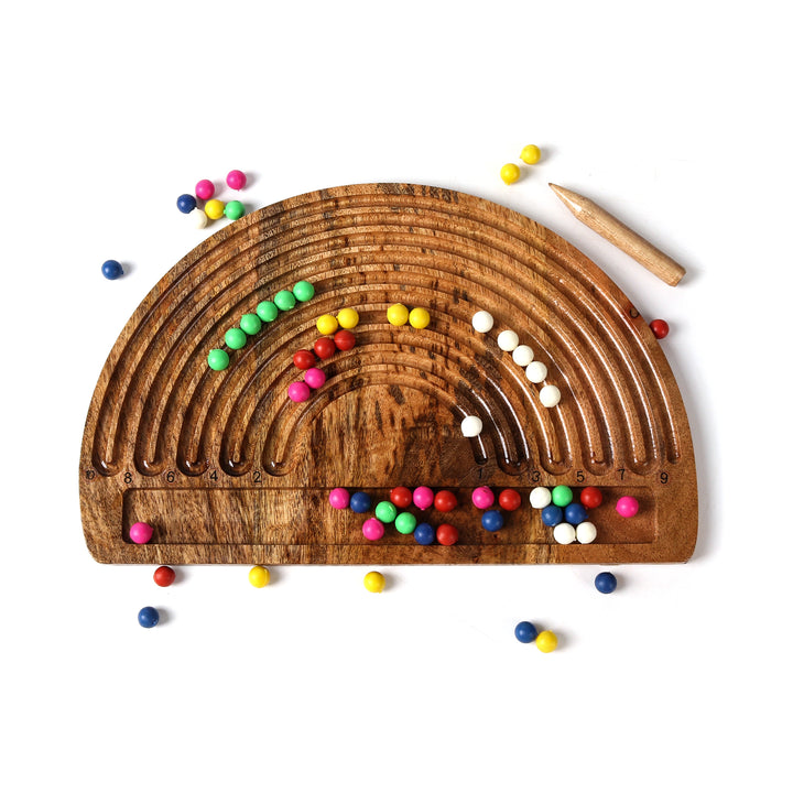 Number Counting & Tracing Board - Rainbow - The Engraved Store