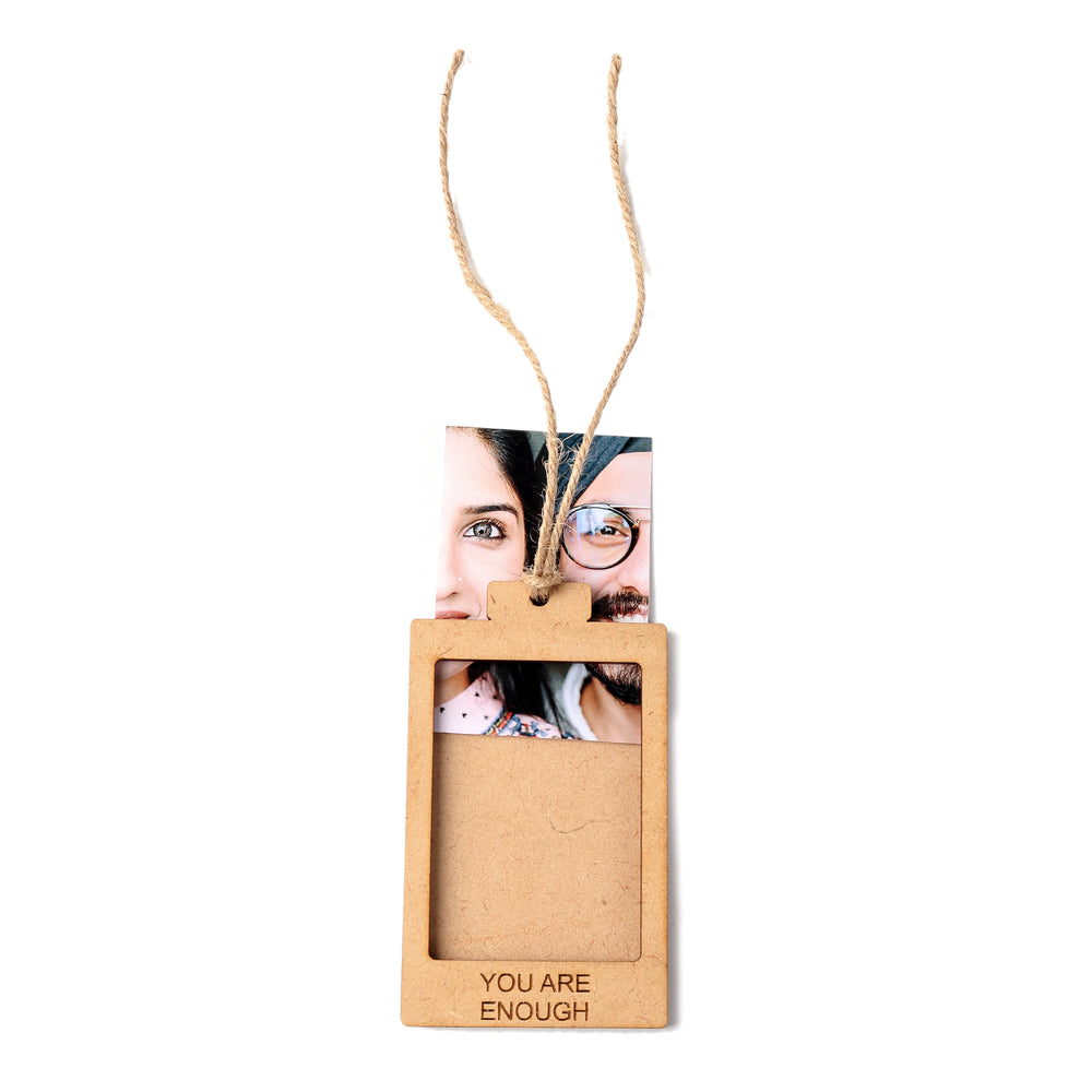 You Are Enough Photo frame Polaroid Style - The Engraved Store