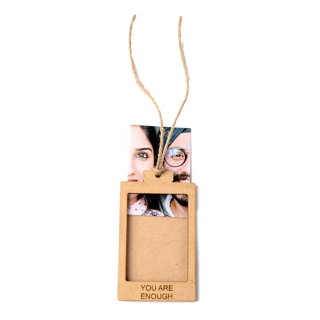 You Are Enough Photo frame Polaroid Style - The Engraved Store