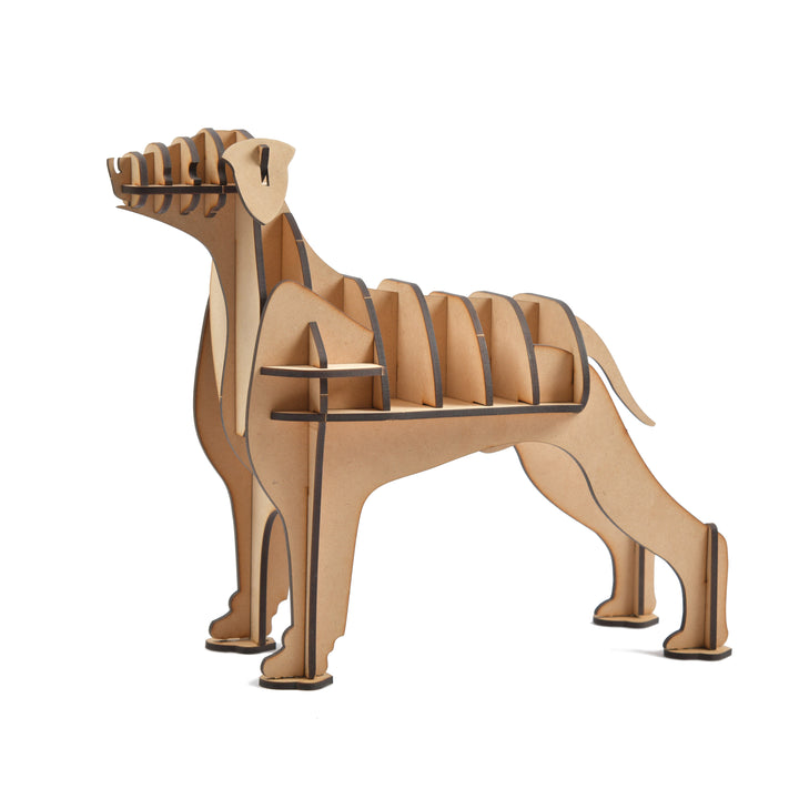 Wooden Dog Pen Stand DIY - The Engraved Store