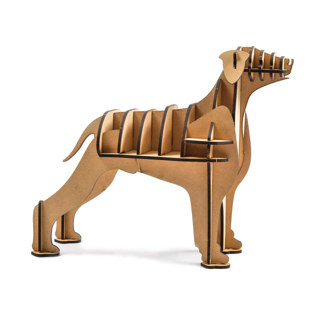 Wooden Dog Pen Stand DIY - The Engraved Store