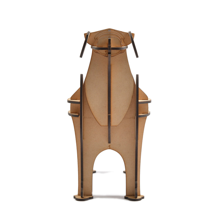 Wooden Dog Pen Stand DIY - The Engraved Store