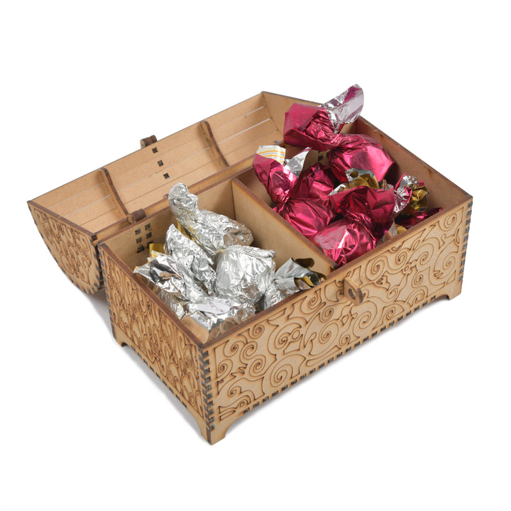Treasure Wooden Box - The Engraved Store