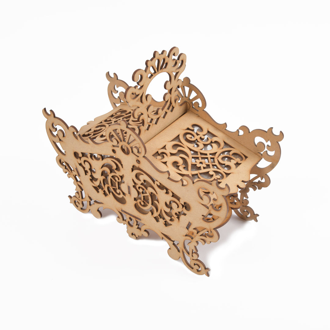 Intricate Engraved Wooden Box - The Engraved Store