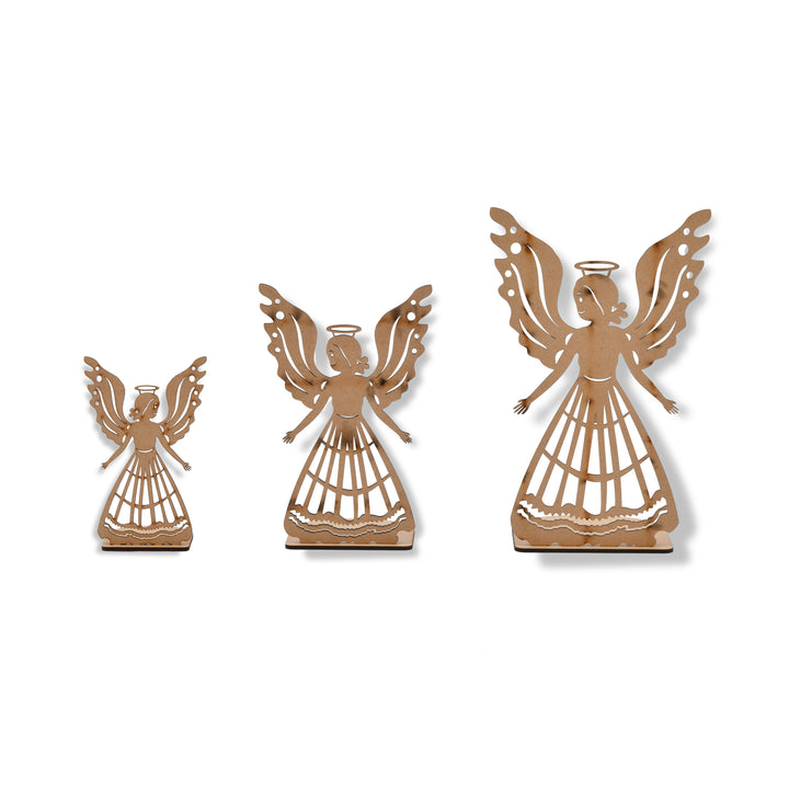 Wooden Fairy Tea-light Holder - The Engraved Store