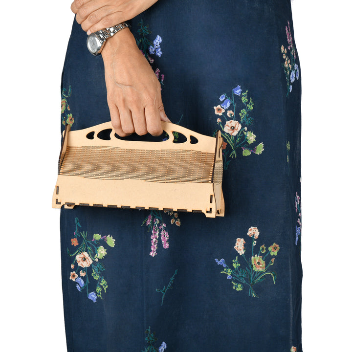 Pine Basket Clutch - The Engraved Store