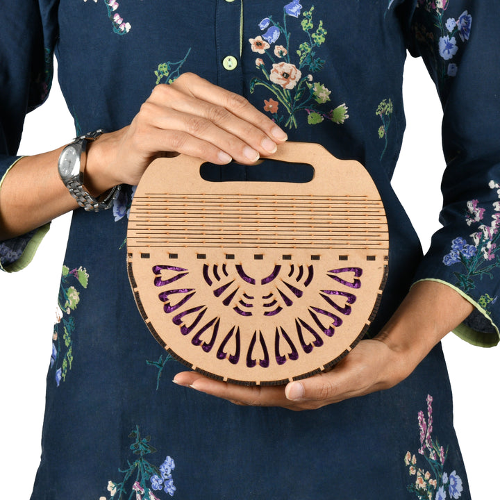 Wooden Clutch Bag - The Engraved Store