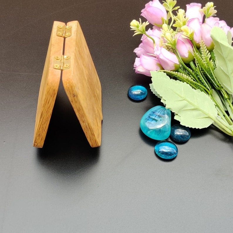 Portable Wooden Colour Palette | Tray For Painting | Wooden Colour Palette Box(9+1) - The Engraved Store