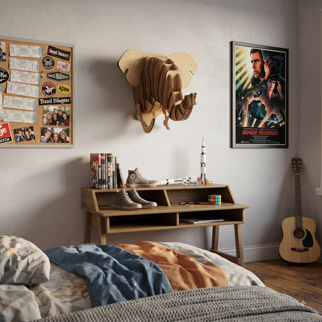 Elephant Head | Wall Hanging - The Engraved Store