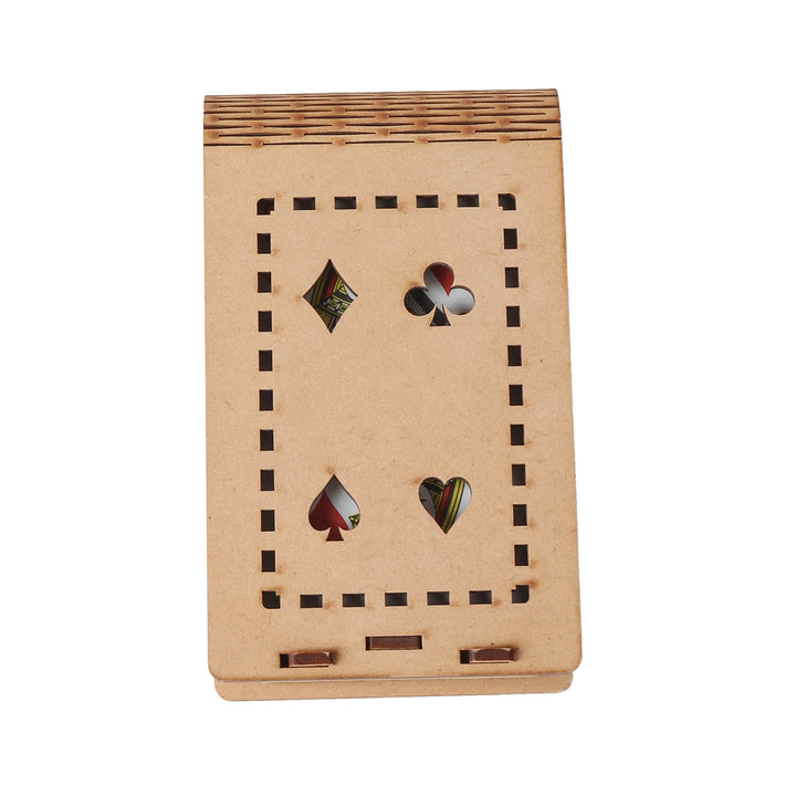 Single Deck Playing Card Box | Wooden Playing Card Case