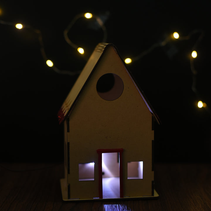 Wooden Hut For Christmas